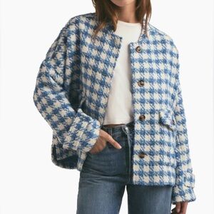 Favorite Daughter The Timeless Houndstooth Button Jacket